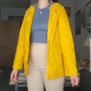 Topshop Yellow Raincoat